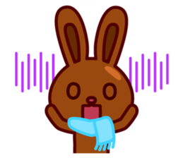Chocolate Rabbit/Christmas&New Year sticker #8901028