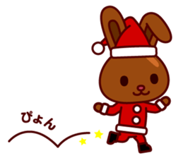 Chocolate Rabbit/Christmas&New Year sticker #8901039