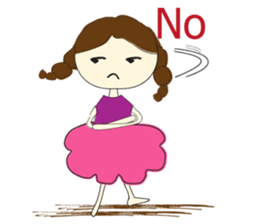 Life of naughty girl sticker #8901254