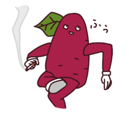 Satsuma-potato sticker #8901633