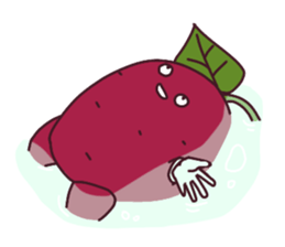 Satsuma-potato sticker #8901636