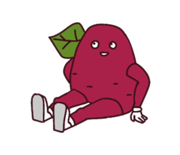 Satsuma-potato sticker #8901637