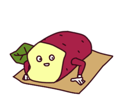 Satsuma-potato sticker #8901638