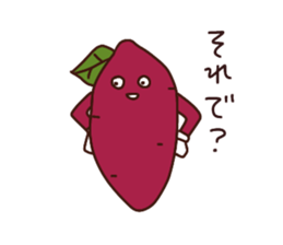 Satsuma-potato sticker #8901641