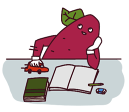 Satsuma-potato sticker #8901644