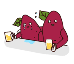Satsuma-potato sticker #8901671