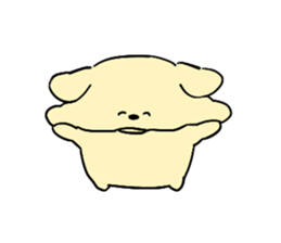 Sticker of puppy!!2 sticker #8902262