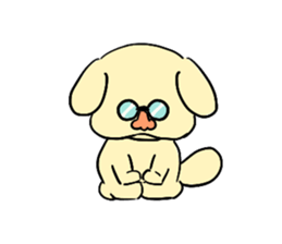 Sticker of puppy!!2 sticker #8902263