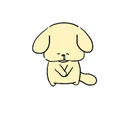 Sticker of puppy!!2 sticker #8902267