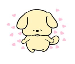 Sticker of puppy!!2 sticker #8902273