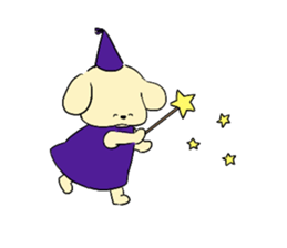 Sticker of puppy!!2 sticker #8902276