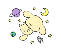 Sticker of puppy!!2 sticker #8902279