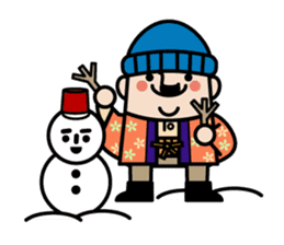 Winter of Ojisan Yousei sticker #8902812