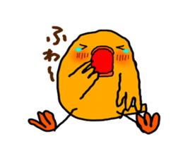 Yellow Little Birds Part4 sticker #8902989