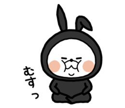 Pretty rabbit! sticker #8903021