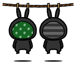 Pretty rabbit! sticker #8903047