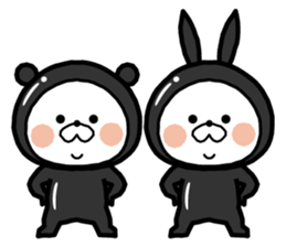 Pretty rabbit! sticker #8903053