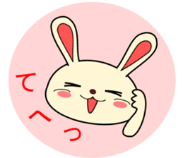 a rabbit called "MIMIPON" ver.3 sticker #8903140