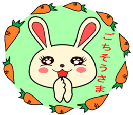 a rabbit called "MIMIPON" ver.3 sticker #8903154
