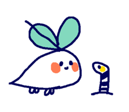 osakana cake09 sticker #8903295