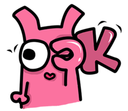 Daily routine of the Fries-Rabbit sticker #8903421