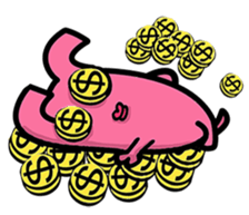 Daily routine of the Fries-Rabbit sticker #8903446