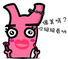 Daily routine of the Fries-Rabbit sticker #8903448