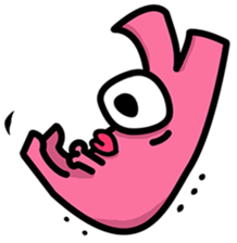 Daily routine of the Fries-Rabbit sticker #8903453