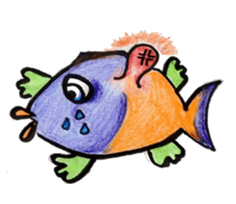 Fish and Friends sticker #8903681