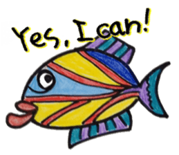 Fish and Friends sticker #8903685