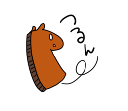 Workers of horse sticker #8903744