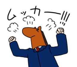 Workers of horse sticker #8903750