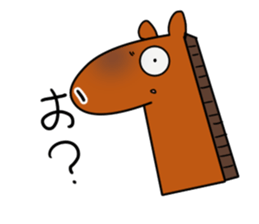 Workers of horse sticker #8903767