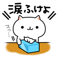 Motchiri Cat [winter] sticker #8903866