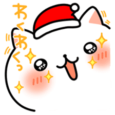 Motchiri Cat [winter] sticker #8903886