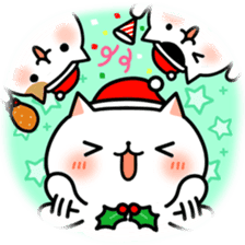 Motchiri Cat [winter] sticker #8903891