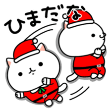 Motchiri Cat [winter] sticker #8903893