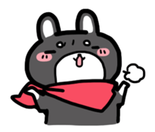 Black Shiba Inu Kuroshibaken sticker #8904650