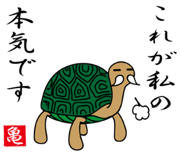 Kamezii(the tortoise grandpa) sticker #8904826