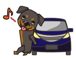 iinu - Rottweiler sticker #8905096