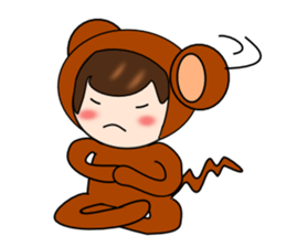 OSARU SAN sticker #8905220