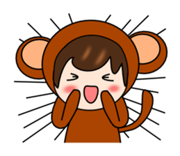 OSARU SAN sticker #8905227