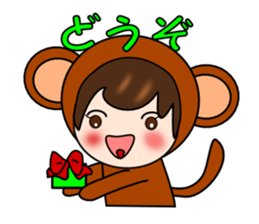 OSARU SAN sticker #8905228