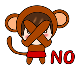 OSARU SAN sticker #8905229