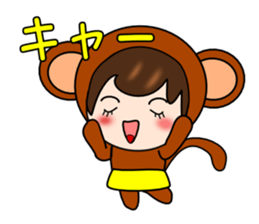 OSARU SAN sticker #8905230