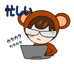 OSARU SAN sticker #8905232