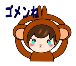 OSARU SAN sticker #8905236