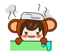 OSARU SAN sticker #8905237