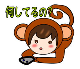 OSARU SAN sticker #8905238