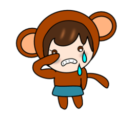 OSARU SAN sticker #8905241